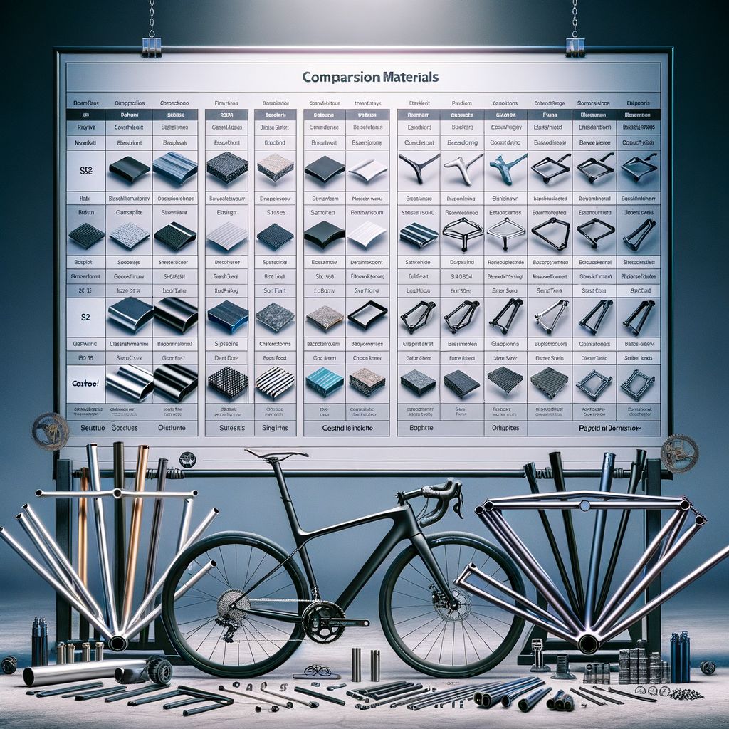 Frame Material Comparison Table